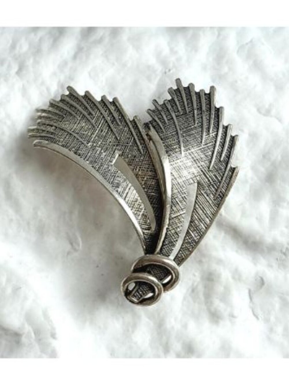 Danecraft Designer Modernist Style Sterling Silver 925 Vintage Brooch | Pin